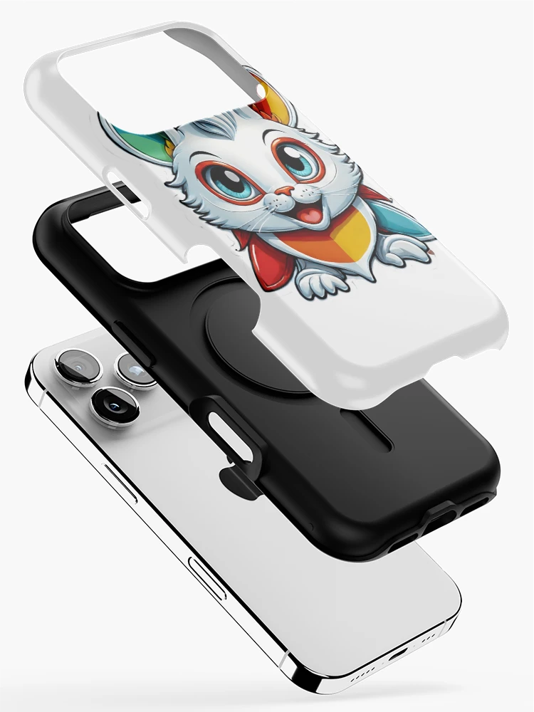 Thumbnail 2 of 4, iPhone Case, Flying Rabbit designed and sold by Echolands.