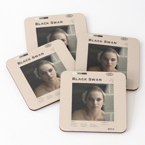 Item preview, Black Swan Vintage Retro Movie Poster designed and sold by Hasan Can Guler.
