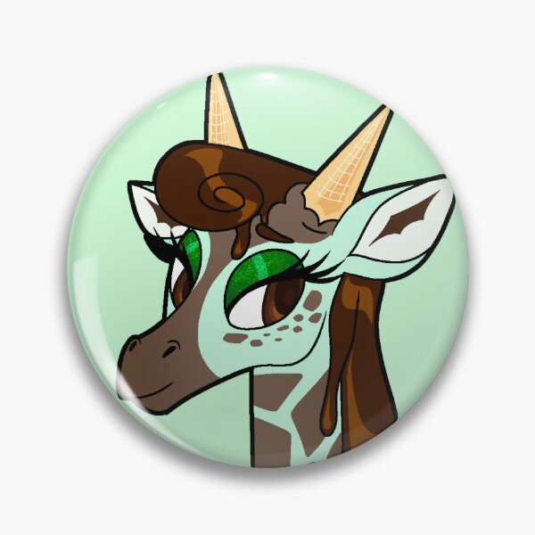 Item preview, Mint Chocolate Chip Giraffe designed and sold by joysqueezed-out.