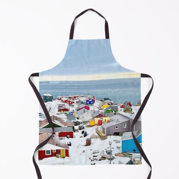 Item preview, Colorful Houses of Arctic Greenland designed and sold by GraTEEtude.