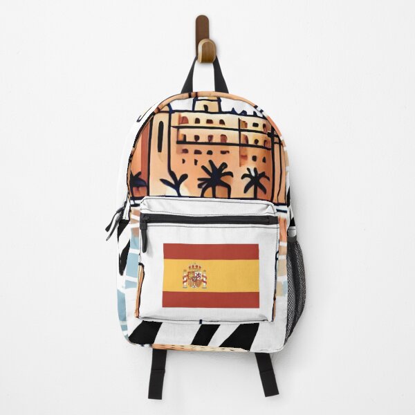 Item preview, Malaga Spain Cityscape designed and sold by WanderlustCoCo.