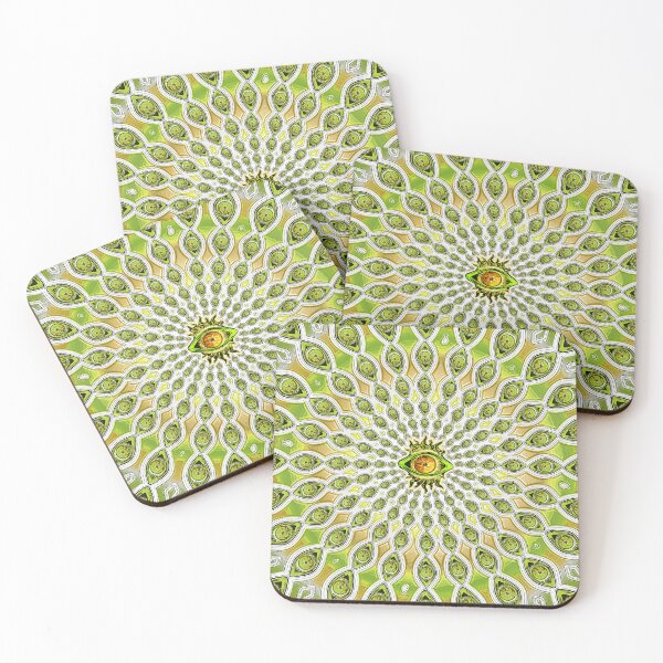 Item preview, FlamingEyes/Green designed and sold by Klaus Bremner (Autotelic Art).