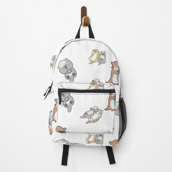 Item preview, The mischievous otter and the playful cat. designed and sold by DumboOTPShop.
