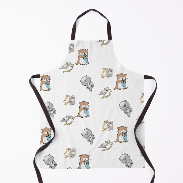 Item preview, The mischievous otter and the playful cat. designed and sold by DumboOTPShop.