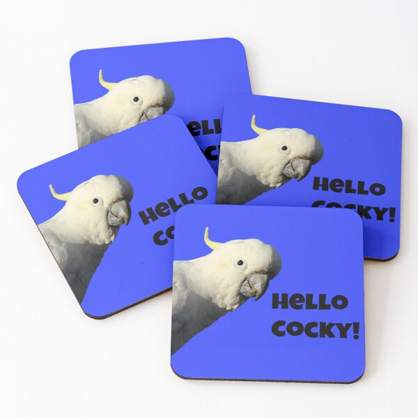 Item preview, Hello cocky! With text designed and sold by CazDPhotos.