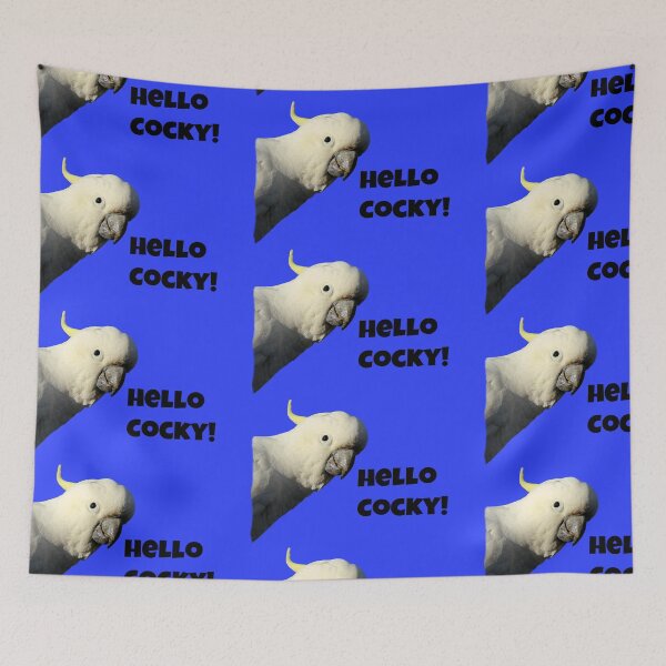Item preview, Hello cocky! With text designed and sold by CazDPhotos.