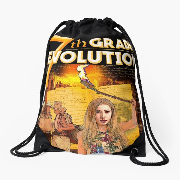 7th Grade Revolution - Draw String Bag Drawstring Bag