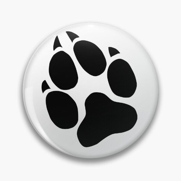 Item preview, Wolf Paw (Black) designed and sold by KaneWolfMusic.