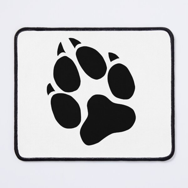 Item preview, Wolf Paw (Black) designed and sold by KaneWolfMusic.