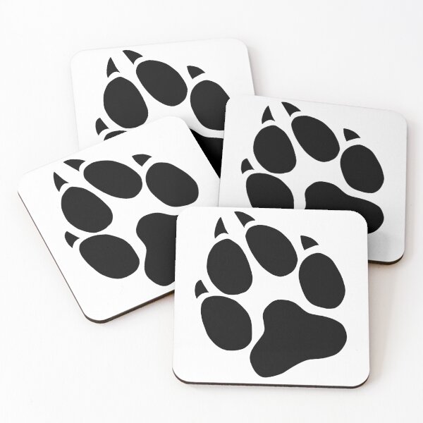 Item preview, Wolf Paw (Black) designed and sold by KaneWolfMusic.