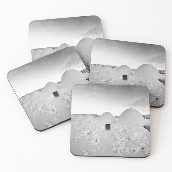 Item preview, Arctic Igloo Adventure In Greenland Black & White designed and sold by GraTEEtude.