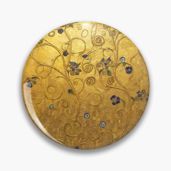 Item preview, Gustav Klimt Gold Floral designed and sold by maniacfitness.