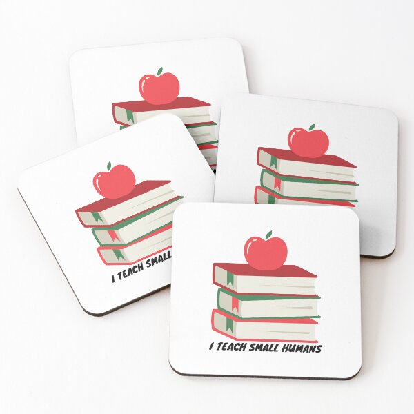 Item preview, "I TEACH SMALL HUMANS" Cute Funny Teacher Graphic designed and sold by CoolCrap-.