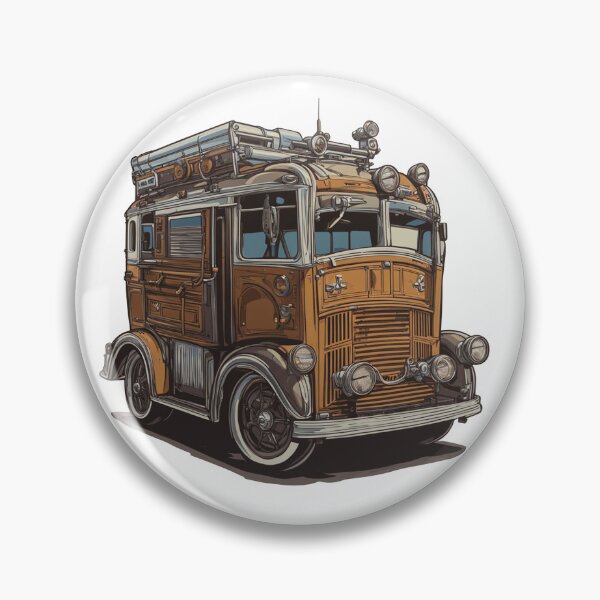 Item preview, Retro truck monster designed and sold by Echolands.