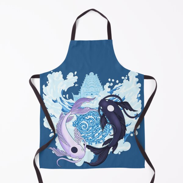 Item preview, Ocean and moon spirits koi fish designed and sold by MariaPencilArt.