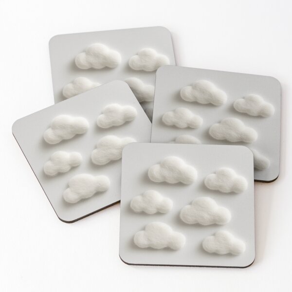 Item preview, White Cotton Clouds designed and sold by SeanaGardner.