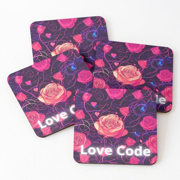Item preview, Valentine - Love Code designed and sold by TrendyGalaxy.