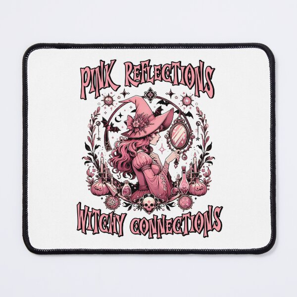 Item preview, Enchanted Pink Halloween Witch 7 designed and sold by SchokoGoth.