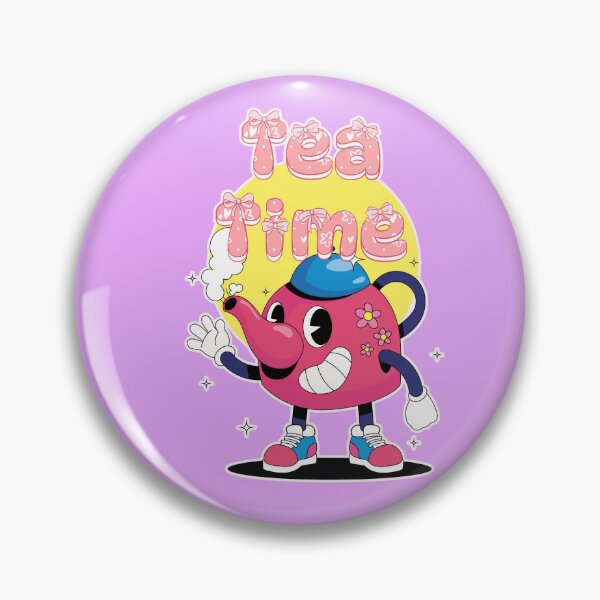 Item preview, retro tea time, funny teapot designed and sold by Mauswohn.