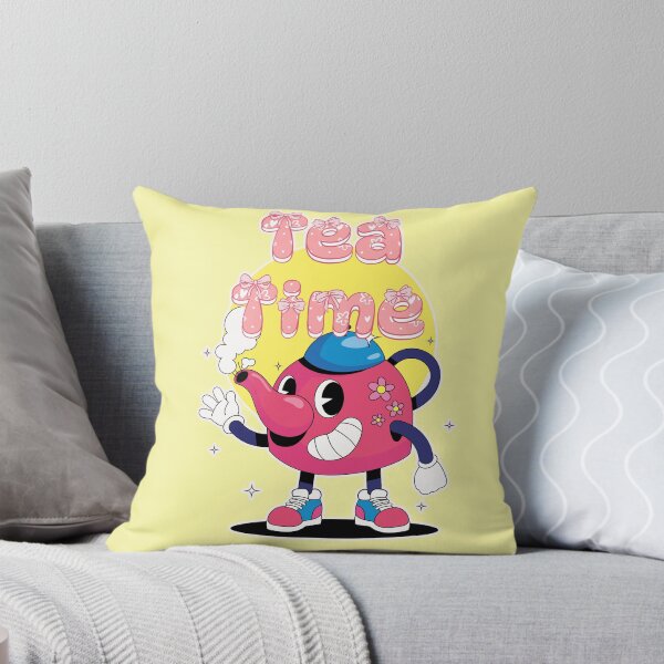 Item preview, retro tea time, funny teapot designed and sold by Mauswohn.