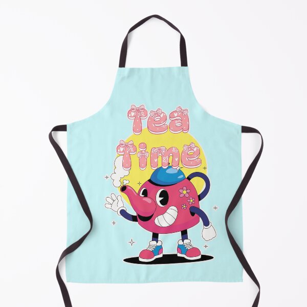 Item preview, retro tea time, funny teapot designed and sold by Mauswohn.