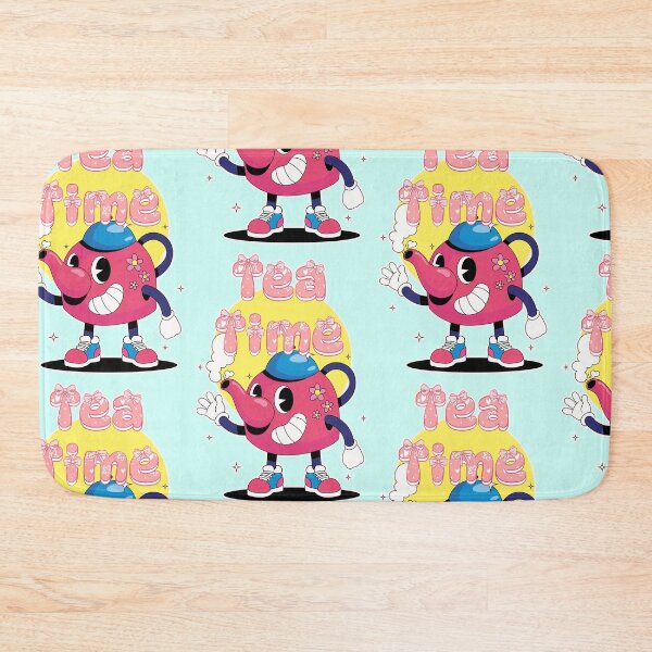 Item preview, retro tea time, funny teapot designed and sold by Mauswohn.
