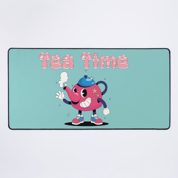 Item preview, retro tea time, funny teapot designed and sold by Mauswohn.