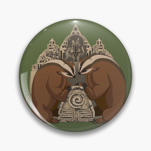 Item preview, The badgermoles, first earthbenders designed and sold by MariaPencilArt.