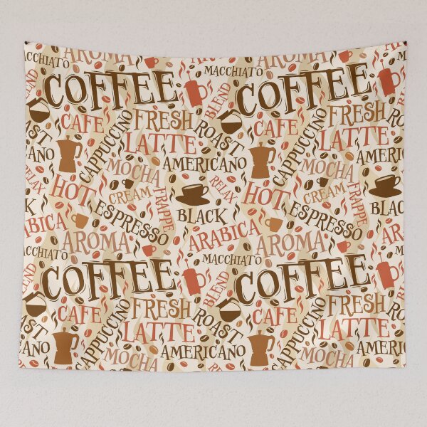 Item preview, Coffee Life Illustration designed and sold by Hadrianwild.