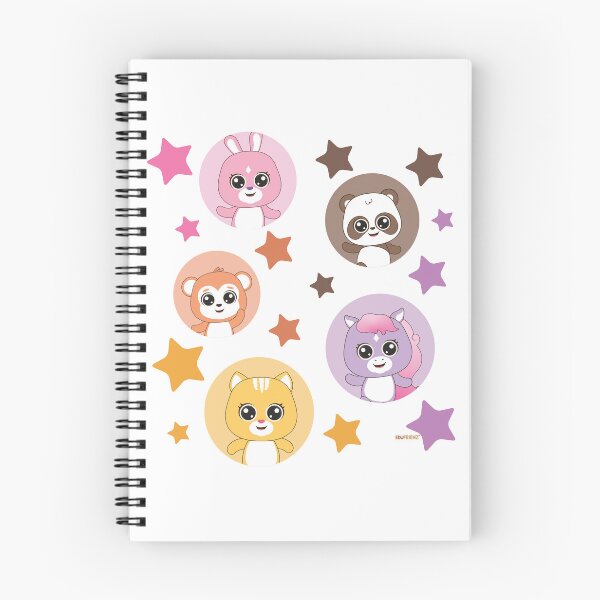Item preview, Sparkling Stars and Cute Animal Faces designed and sold by edufrienz.
