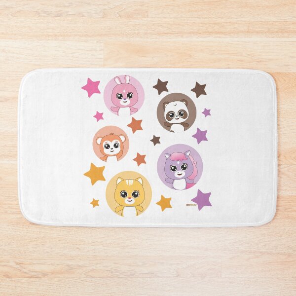 Item preview, Sparkling Stars and Cute Animal Faces designed and sold by edufrienz.