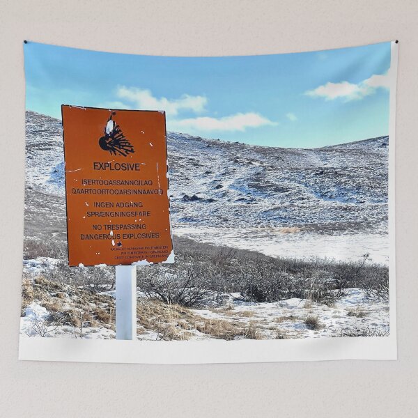 Item preview, Landscape of Kangerlussuaq Greenland Arctic Tundra  designed and sold by GraTEEtude.