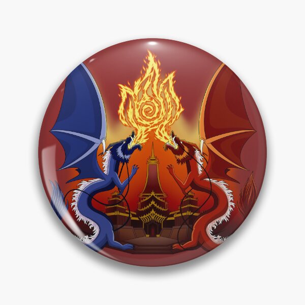 Item preview, The dragons, the original practitioner of firebending designed and sold by MariaPencilArt.