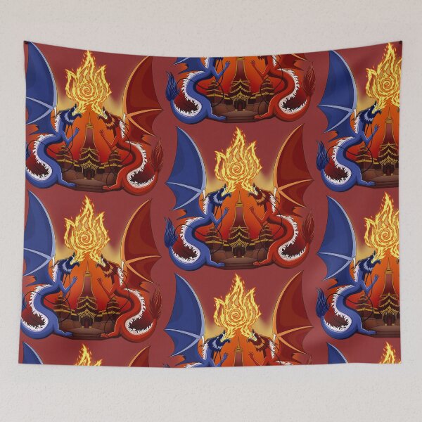 Item preview, The dragons, the original practitioner of firebending designed and sold by MariaPencilArt.