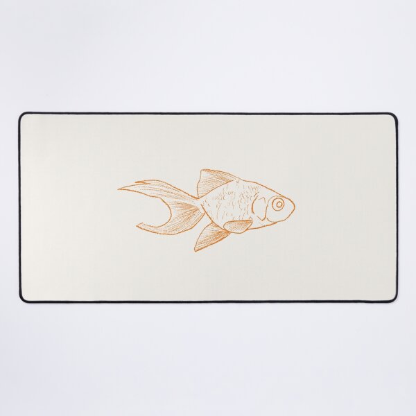 Item preview, Orange Sketched Goldfish designed and sold by Rocket-To-Pluto.