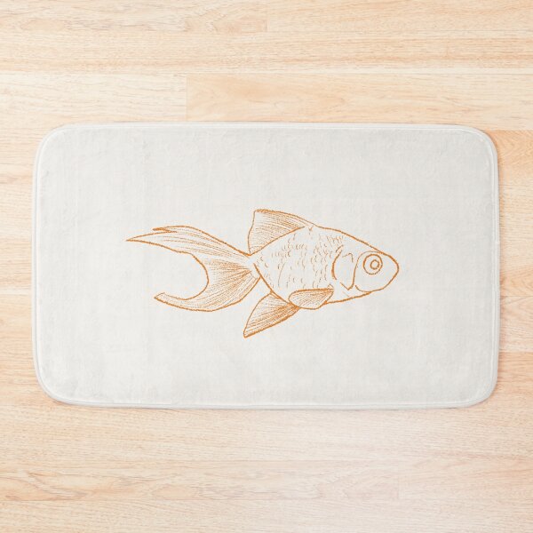 Item preview, Orange Sketched Goldfish designed and sold by Rocket-To-Pluto.