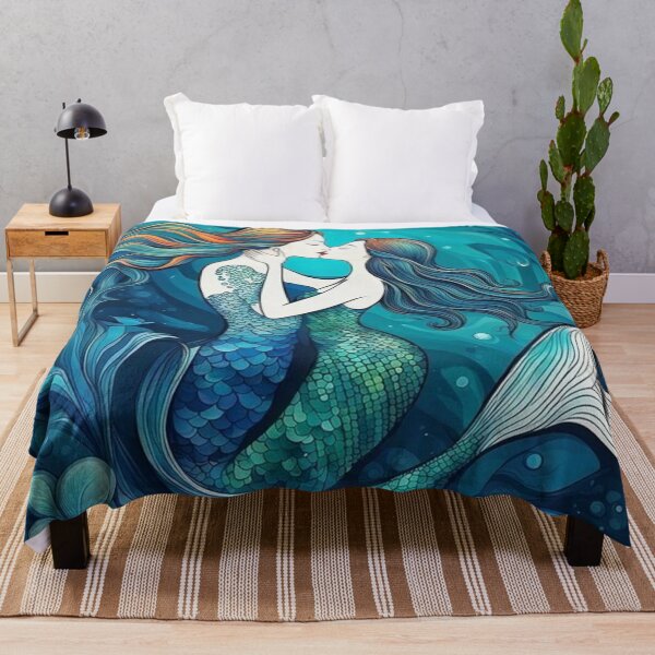 Item preview, Kissing Mermaids designed and sold by JackFreestone.
