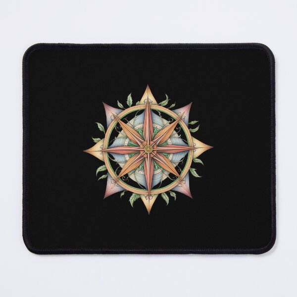 Item preview, Abstract art reminiscent of a Victorian compass rose designed and sold by Pflugart.