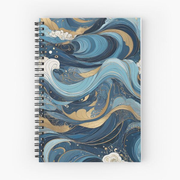 Item preview, Abstract Ocean Currents pattern  designed and sold by Mais80.