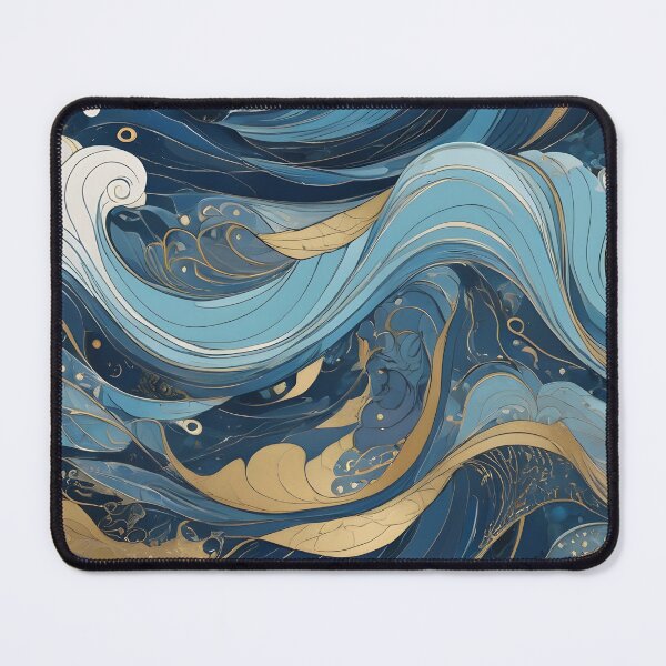 Item preview, Abstract Ocean Currents pattern  designed and sold by Mais80.