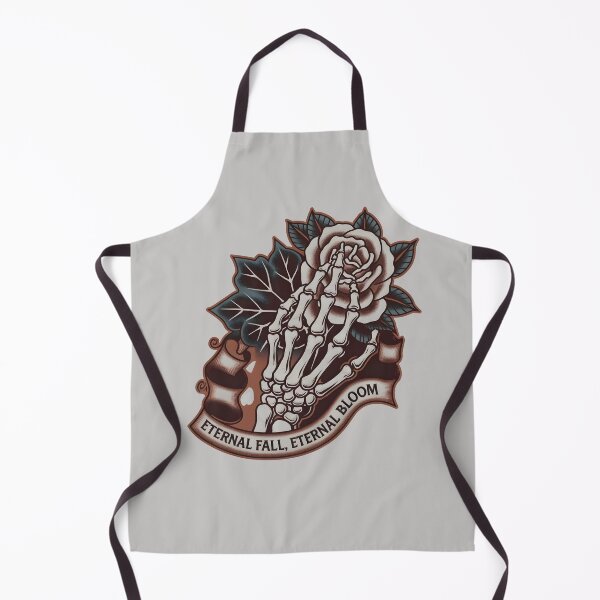 Item preview, Skeleton Hand Rose Eternal Fall Illustration designed and sold by BNCH44.