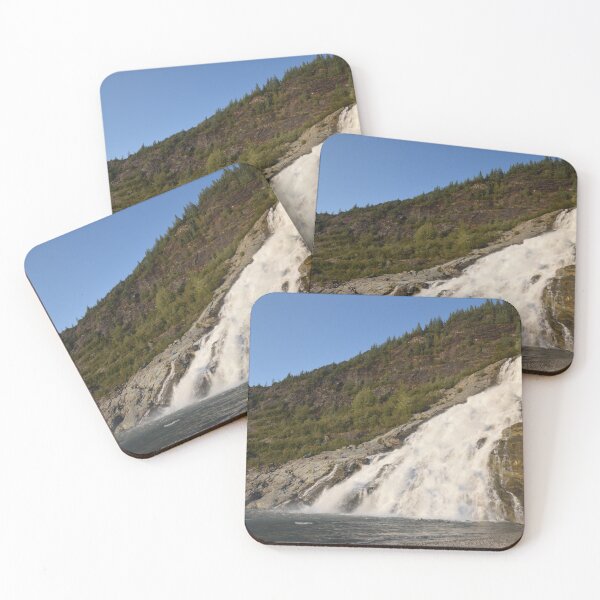 Item preview, waterfall Mendenhall glacier Juneau designed and sold by Juan-Nature.