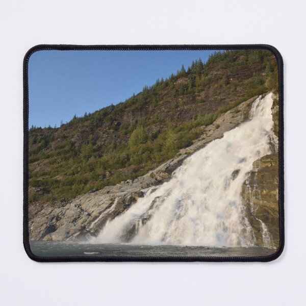 Item preview, waterfall Mendenhall glacier Juneau designed and sold by Juan-Nature.