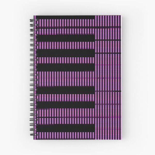 Item preview, Binary ASCII Code Pink Purple Keyboard 101010 designed and sold by Nostalgio.