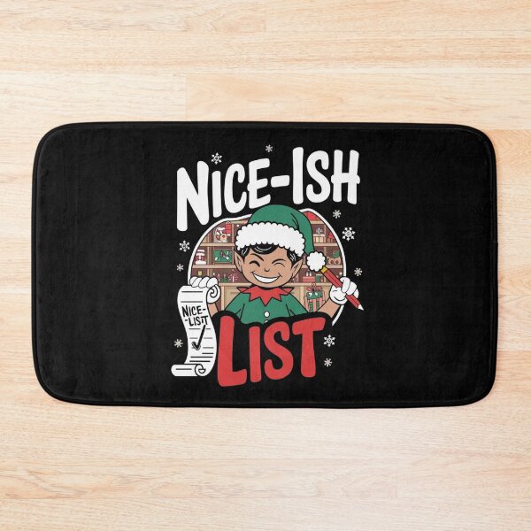 Item preview, Nice-ish list - Christmas moment - Winter fest designed and sold by JansenGS.