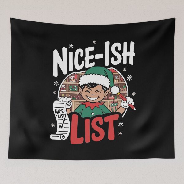 Item preview, Nice-ish list - Christmas moment - Winter fest designed and sold by JansenGS.
