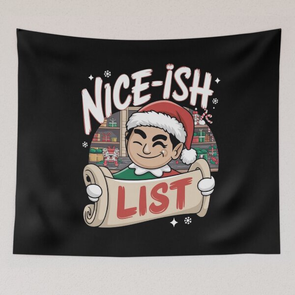 Item preview, Nice-ish list - Christmas moment - Winter fest designed and sold by JansenGS.