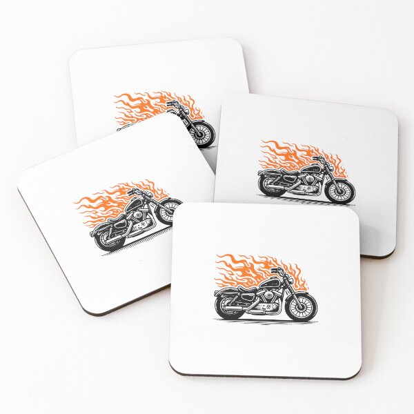 Item preview, sportster motorcycle vintage illustration designed and sold by ariamuhammad.