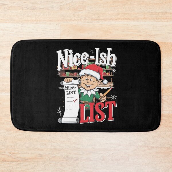 Item preview, Nice-ish list - Christmas moment - Winter fest designed and sold by JansenGS.