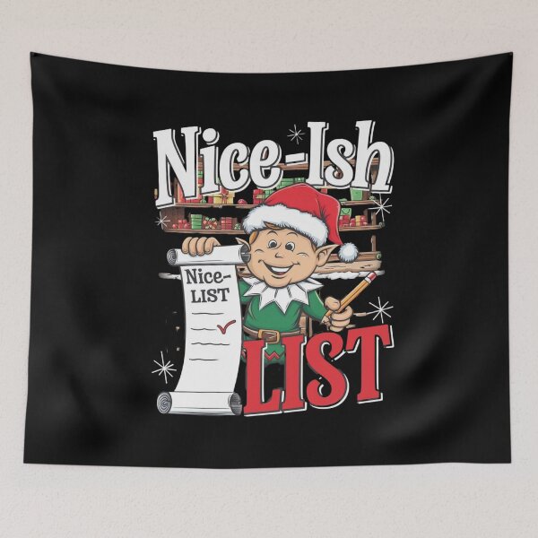 Item preview, Nice-ish list - Christmas moment - Winter fest designed and sold by JansenGS.
